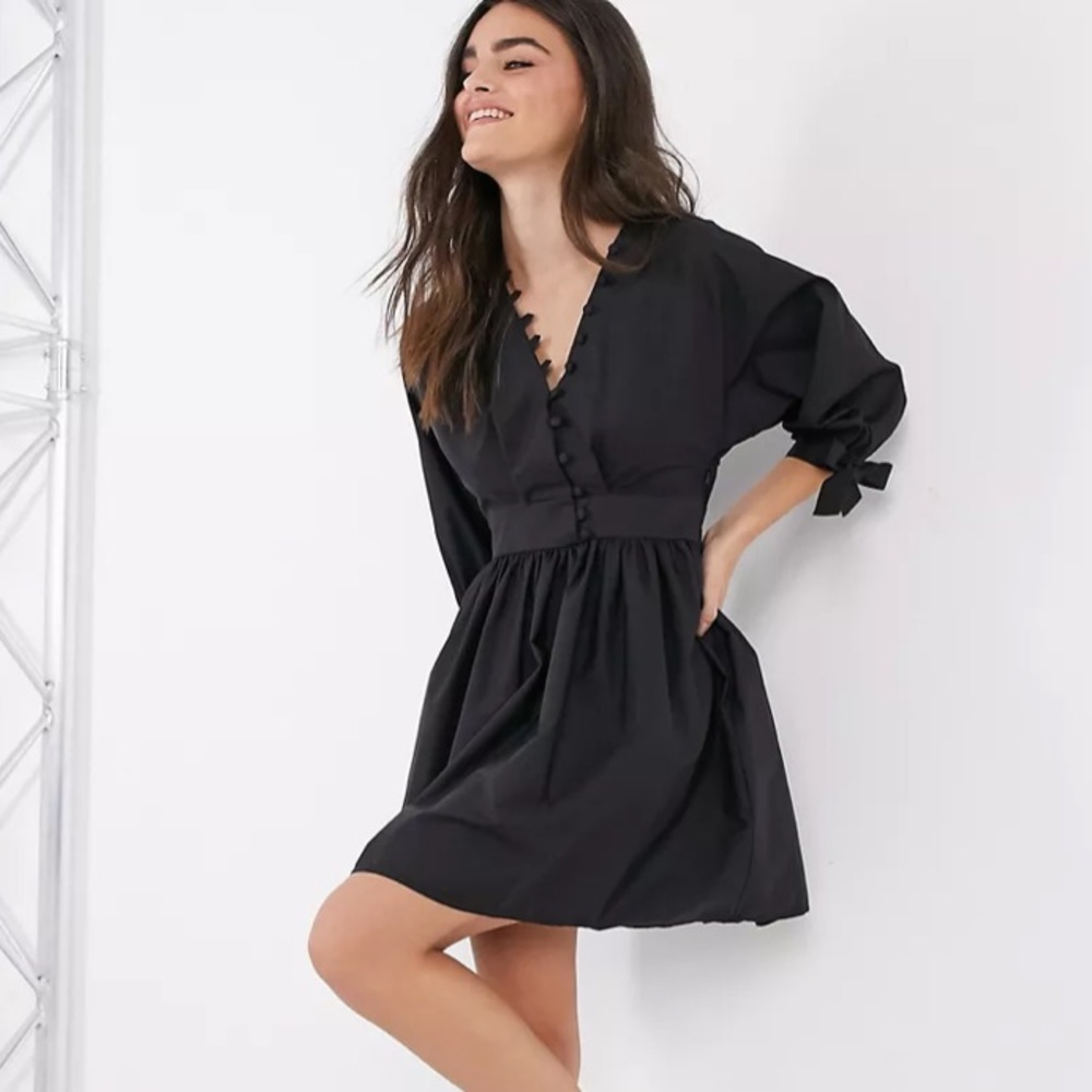 Asos design cotton poplin dress